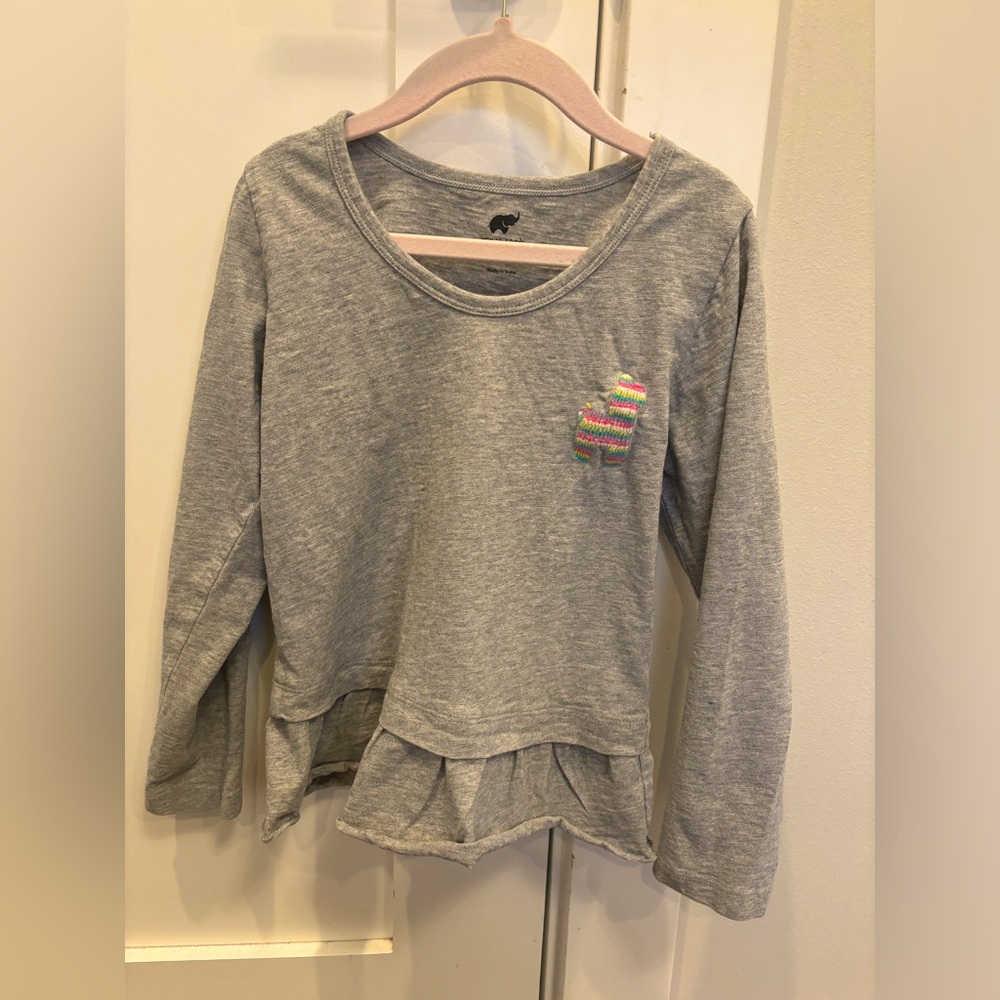 Monica + Andy long sleeve organic cotton t-shirt.